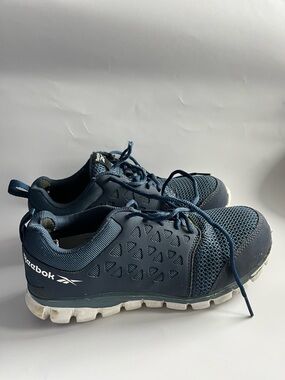Reebok Work Men's Navy Sublite SD Composite Toe Safety Shoes in size 7W(wide)